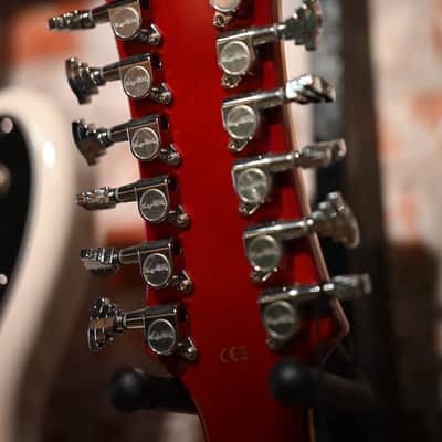 Hagstrom Viking DLX 12 string 2023 - Wild Cherry image 6