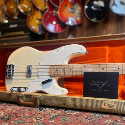 Fender "Telecaster" Precision Bass Custom Shop Prototype 2014 - Arctic White image 1