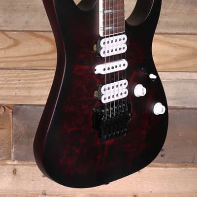 Ibanez RG470DXW Electric Guitar Wine Red Frozen Matte image 2