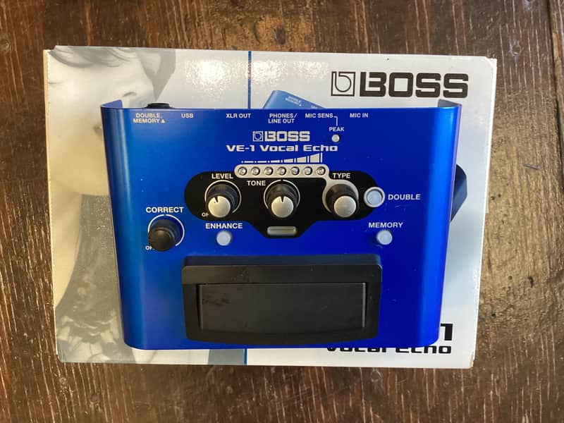 Boss VE-1 Vocal Echo Multi-Effect Unit 2015 - Present - Blue image 1