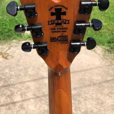 Washburn Dime BSG ‘The Cross’ with original Hardshell case and COA Boogiestreet ‘the cross’ 2005-2006 - Maple flame top image 11