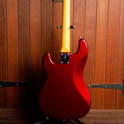 Fender Japan PB62-66DMC Precision Bass Old Candy Apple Red Bass Guitar Pre-Owned image 14