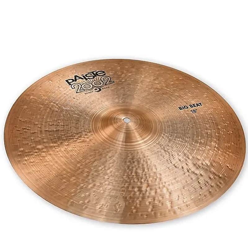 Paiste 18" 2002 Black Big Beat Cymbal image 1