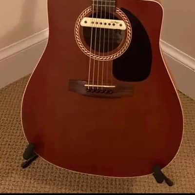 Art & Lutherie (Godin) CW Cedar About 2000s - Red Flat image 1