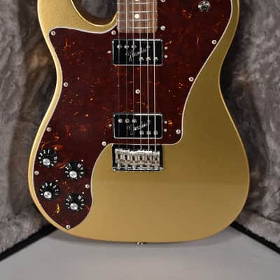 2023 Fender Mod Shop Telecaster Left-Handed | Mystic Aztec Gold Finish image 2