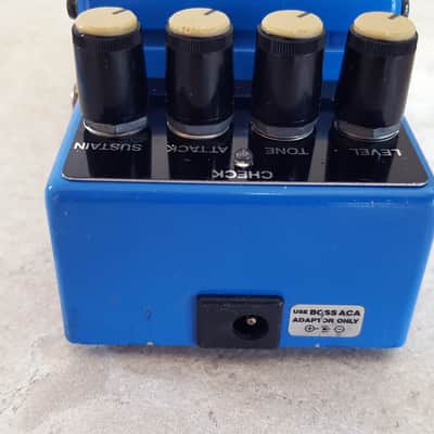 Boss CS-3 Compression Sustainer MIJ (Black Label) 1986 - Blue image 10