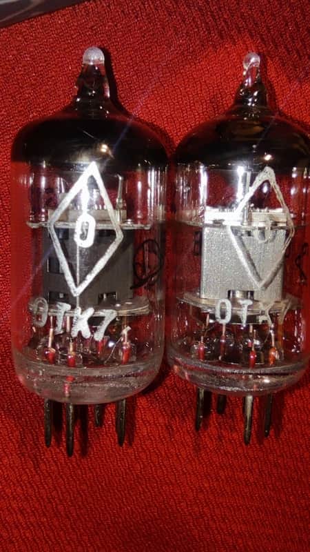 6J2P-EV 6AS6 5725 Strong Matched Pair Vintage Zhovten audio tubes NIB NOS image 1