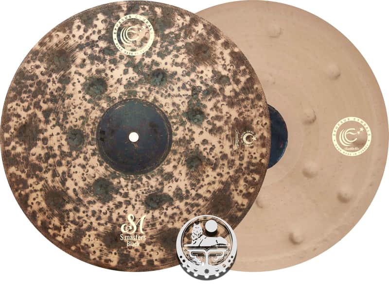 Ephesus Cymbals 13" S-Masters Black Hi-Hat image 1