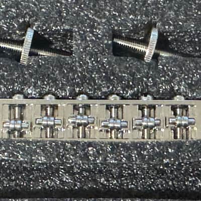 KILLER DEAL!! CMI - ABR-1 4mm Chrome Roller Saddle Tunematic Bridge Fits/replaces Gibson ABR-1 style bridge with studs/flywheel
