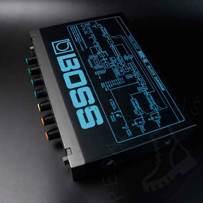 Boss RDD-10 Micro Rack Series Digital Delay 1985 - 1991 - Black image 2
