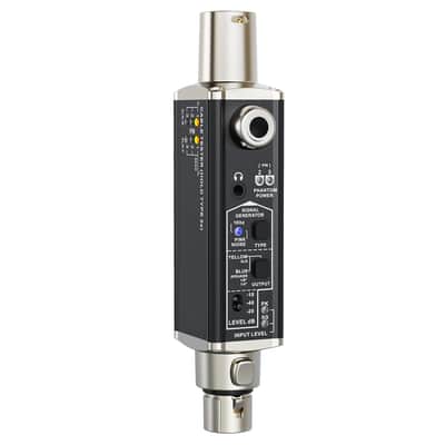 Portable Audio Tester,Signal Generator, XLR Cable Tester, Phantom Power Checker, Input Level Meter & Headphone Monitor, Audio Tool for XLR Cable,PA/IEM System, Mixers, DI Box image 1