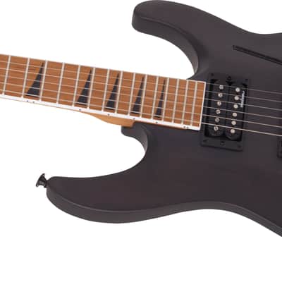 Jackson JS Series Dinky Arch Top JS24 DKAM, Caramelized Maple board, Black Stain image 6