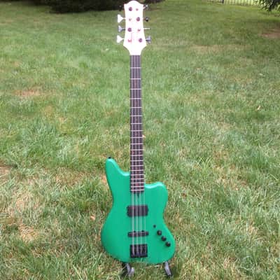 Warmoth 8-string (octaves) bass, Lace Man o War, dual tones with Kellingsound midboost/mid-scoop image 1