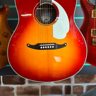 Fender California Vintage Palomino Sienna Sunburst 2023 Electro-Acoustic Guitar image 3
