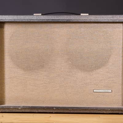 1963 Silvertone 1484 Twin Twelve Tube Amplifier Head and 2x12 Cab with original Jensen C12Q C7506 2 Speakers image 12
