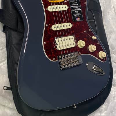 NEW ! Fender American Professional Classic Stratocaster HSS - Faded Black - 7.7lbs - Authorized Dealer - G07504 image 6