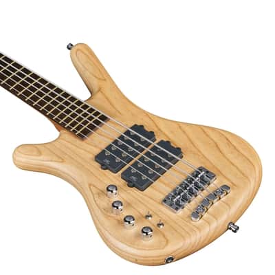Warwick Pro Series Corvette $$ 5 String Natural Transparent Satin Lefthand GPS1485 90PA ASH FRL image 12