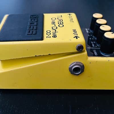 BOSS OD-2 Turbo OverDrive 1987 Vintage MIJ - Made in Japan Black Label image 7
