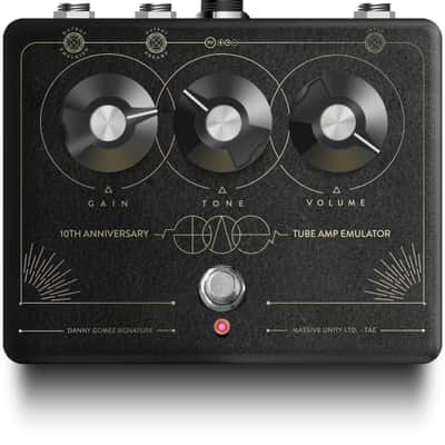 Massive Unity Tube Amp Emulator TAE Pedal 2021 - Black image 1