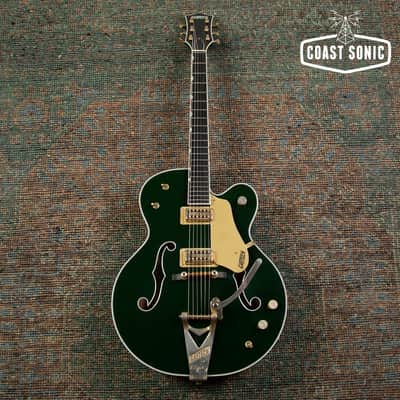 2014 Gretsch G6196T Country Club Cadillac Green made in Japan w/case image 2