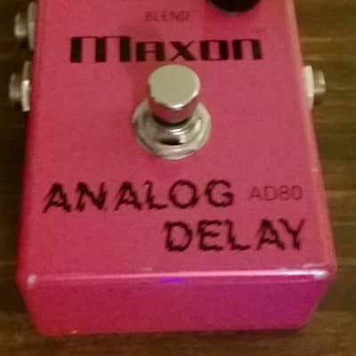 Maxon AD-80 Analog Delay Pedal Bucket Brigade MN3205 image 1