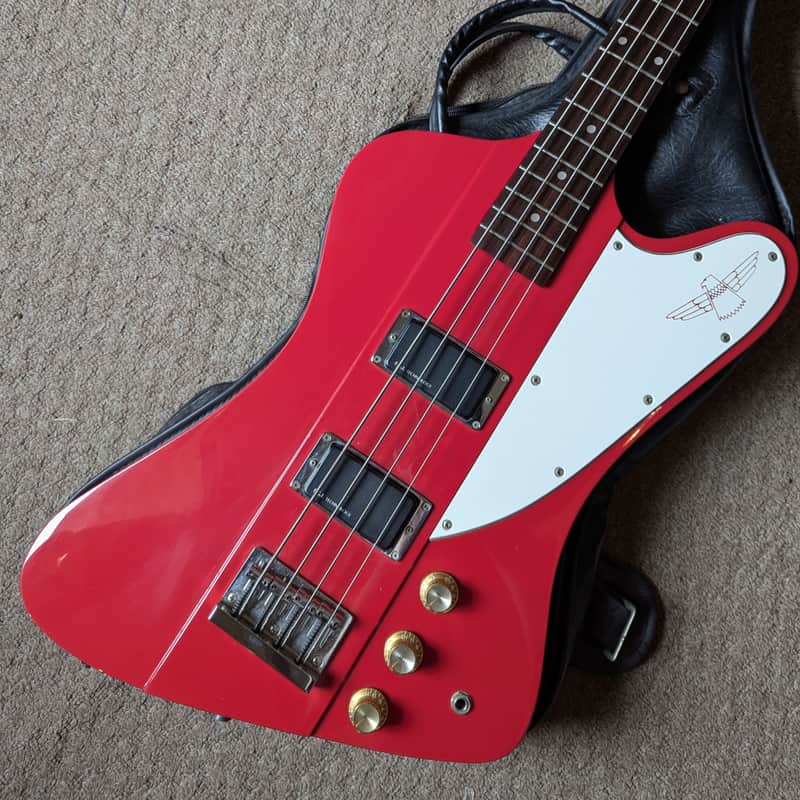 Burny Fernandes TB-70？ サンダーバードタイプ Burny TB-70 Thunderbird 1980s - Red | Reverb