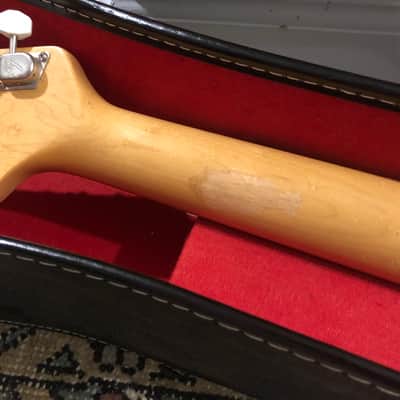 Vintage Fender Newporter 1967 1968 Mahogany Unplayed Original Bulwin Case image 12