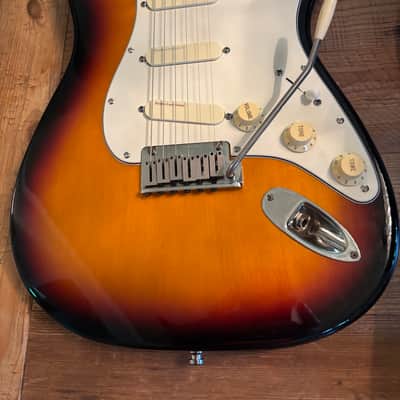 Fender Strat Plus Dx 50th Anniversary Lace Sensors TBX LSR Schallers 1996 - Brown Sunburst image 1