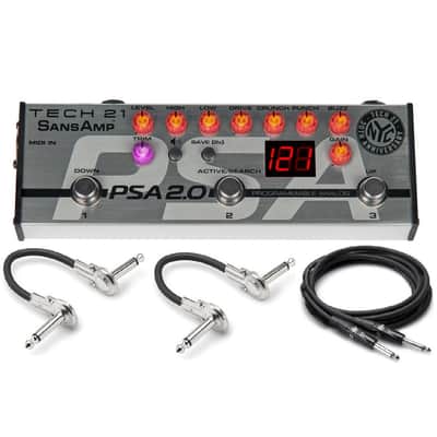 Tech 21 SansAmp PSA 2.0 Programmable Guitar Preamp | Reverb