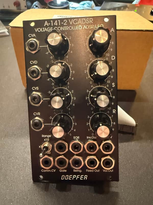 Doepfer A-141-2V VCADSR Voltage Controlled ADSR / LFO Vintage Edition 2010s - Black image 1