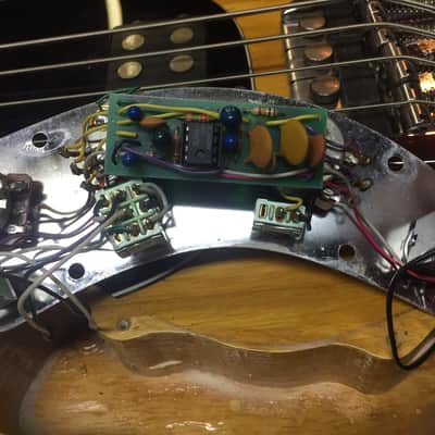 Music Man Sabre Bass Lefty Natural Maple Neck Pre Ernie Ball 1980 image 17