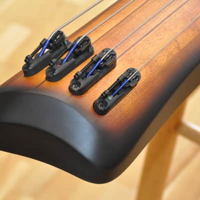 IBANEZ UB804 MOB Mahogany Oil Burst / 4-String Electric Upright Bass / UB804-MOB / I260303080 image 4