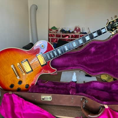 Gibson Les Paul Custom Plus 1997 Cherry Sunburst + OHSC image 3