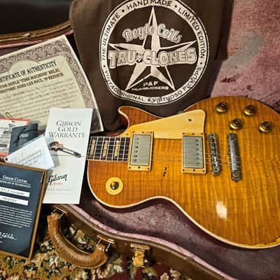 Gibson Custom Shop Les Paul ‘59 Tom Doyle "TIME MACHINE" #108 ~ R9/59 Relic Burst “SUPER PREMIUM” - Historic Aged w/Doyle Coils TRU-CLONES ‘59 PAFs image 4