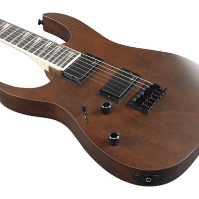 Ibanez GRG121DXL-WNF GIO GRG Electric Guitar 6-String Lefty - Walnut Flat image 4