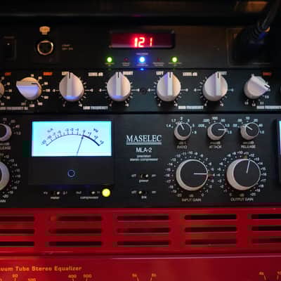 Prism Sound Maselec MLA-2 Stereo Mastering Compressor Limiter | Reverb