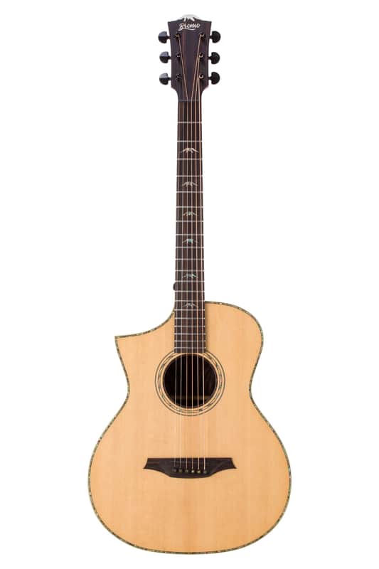 Bromo BAR 5 CEL Left Handed All-Solid Cut-A-Way Acoustic image 1