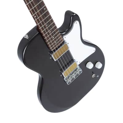 2022 Harmony Jupiter Electric Guitar, Space Black, 022XXXX image 10