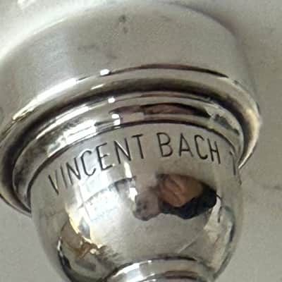 Bach 3517C 7C Bb Trumpet Mouthpiece - Silver Plated image 1