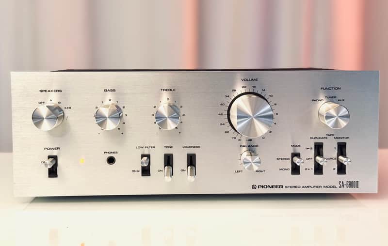🚨🚨🚨Vintage Pioneer SA-6800 II Stereo Amplifier - Serviced +