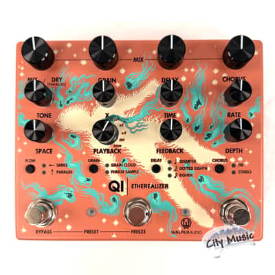 Used Walrus Audio Qi Etherealizer Multi Effects Guitar Pedal Terracotta ♫ image 1