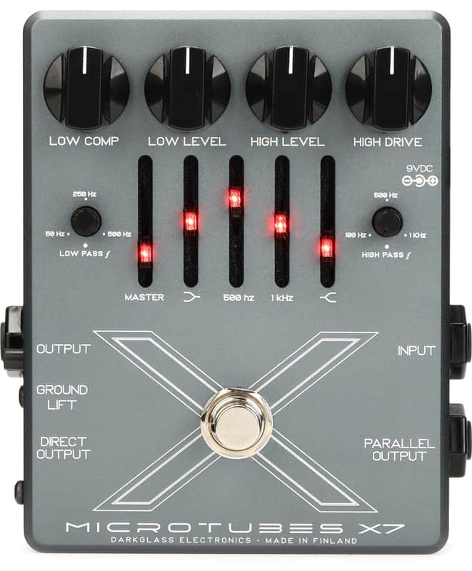 Darkglass Microtubes X7 Bass Preamp Pedal image 1