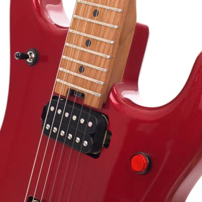 EVH 5150 Deluxe Baked Maple 2026 - Present - Candy Apple Red Metallic 3505gr image 6