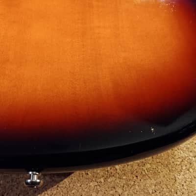 Harmony 57-1401 loaded BODY +neck plate c.1970 sunburst image 15