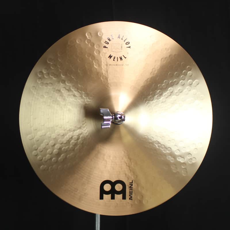 Meinl 15" Pure Alloy Medium Hi Hats - 1132g/1308g (video demo) image 1