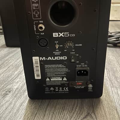 M-Audio BX5-D3 5" Active Studio Monitors Pair - Black image 3