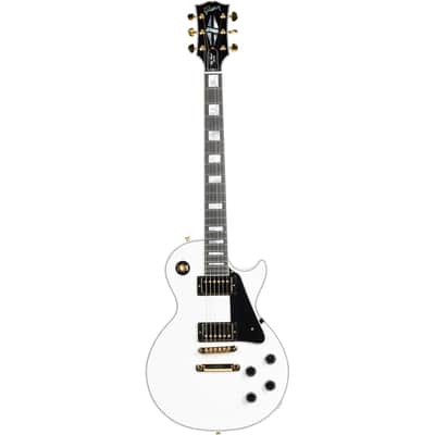 Gibson Les Paul Custom Electric Guitar w/ Ebony Fingerboard - Alpine White image 3