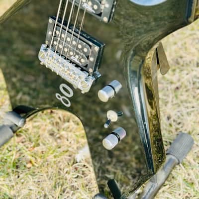 B.C. Rich Warlock Bronze Series 2000’s - Gloss Scary Black image 4