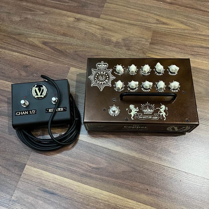 Victory V4 'The Copper' 180 Watt Guitar Amp Pedal w/ Foot Switch