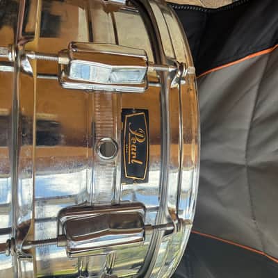 Pearl Steel Snare Drum - 5.5 x 14, MIJ image 2